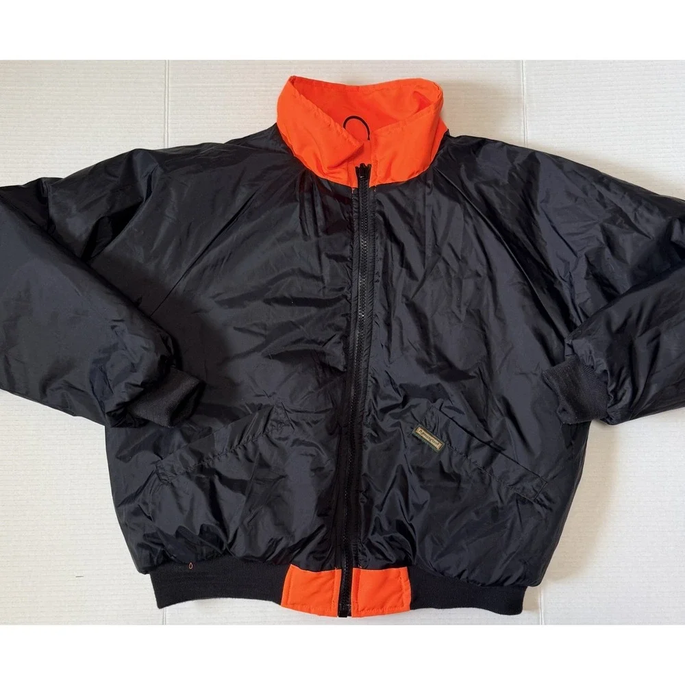 REMINGTON 4-in-1 - Men's Blaze Orange Hooded Interchange Hunting Jacket - Large‎